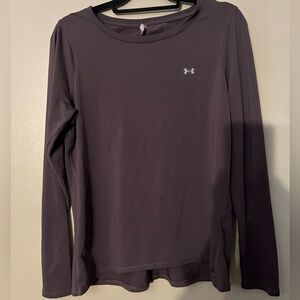 Under Armour Dark Purple Long Sleeve Top
